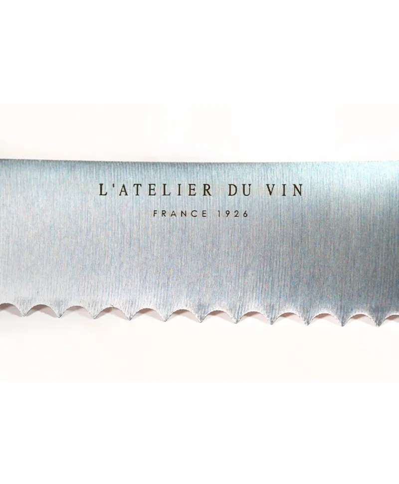 L'Atelier du Vin Messer|Brotmesser mit Holzgriff
