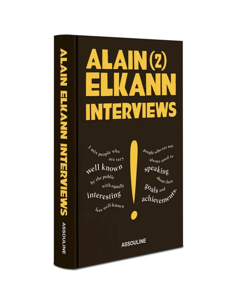 Assouline Bücher Und Bildbände|Buch Alain Elkann: Interviews 2. Ausgabe