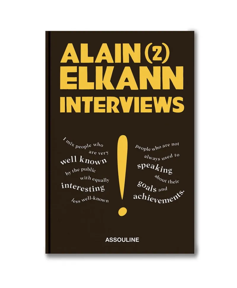 Assouline Bücher Und Bildbände|Buch Alain Elkann: Interviews 2. Ausgabe