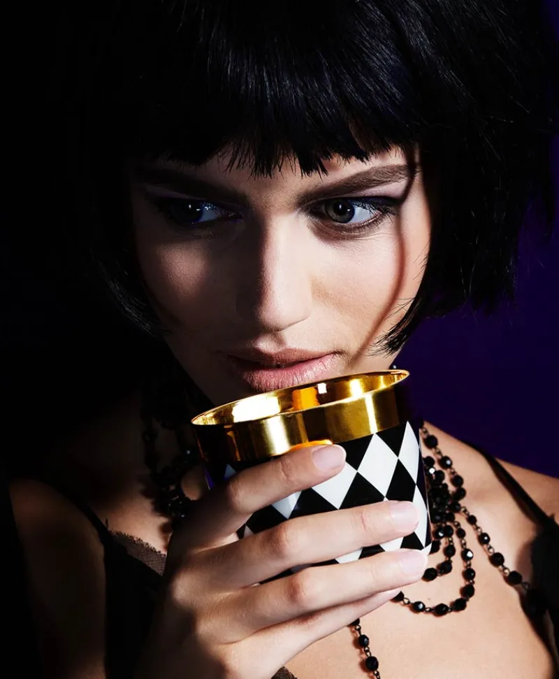 Sieger by Fu00fcrstenberg Bier-, Champagner- Und Cocktailbecher|Porzellan|Champagnerbecher - Sip of Gold