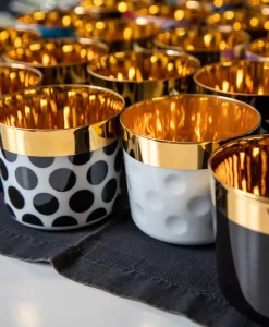 Sieger by Fu00fcrstenberg Bier-, Champagner- Und Cocktailbecher|Porzellan|Champagnerbecher - Sip of Gold