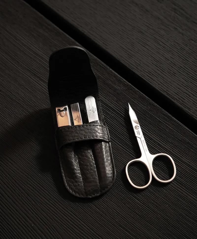 F. HAMMANN Reiseaccessoires|Maniküre Etuis|Chervo Manicure Flap - Maniküre-Etui Chervo Kalbleder