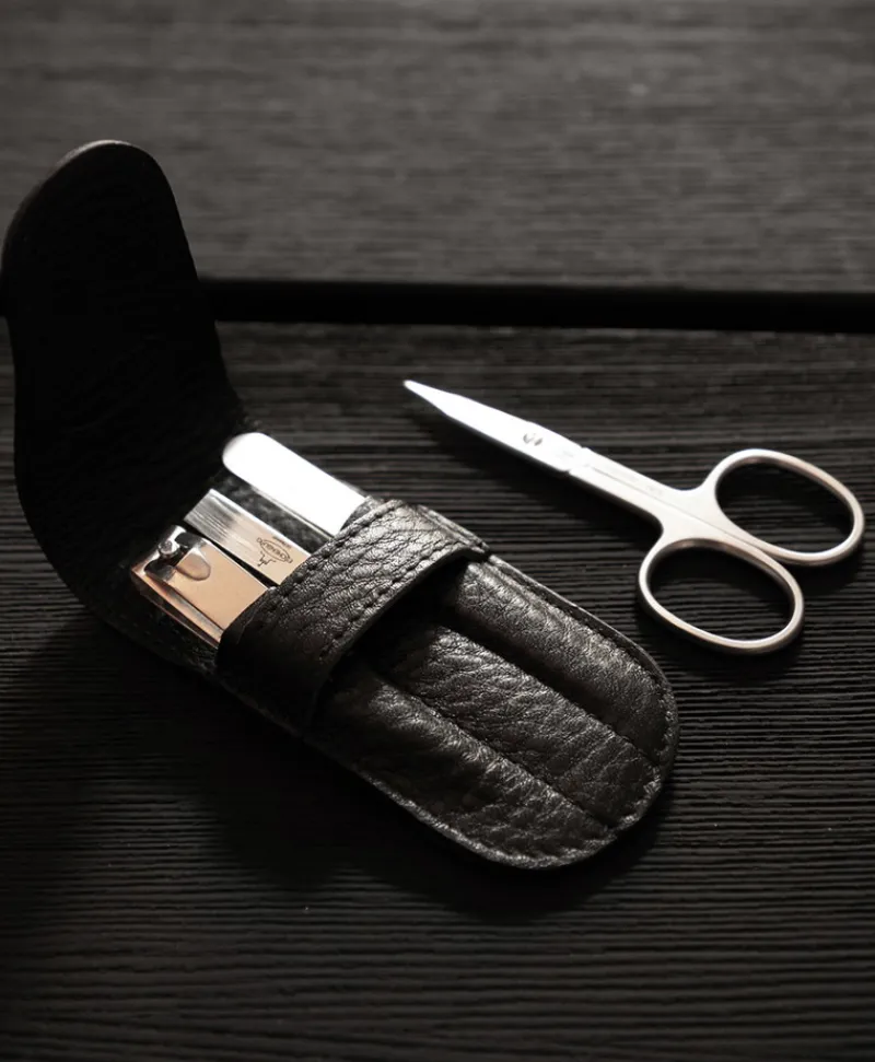 F. HAMMANN Reiseaccessoires|Maniküre Etuis|Chervo Manicure Flap - Maniküre-Etui Chervo Kalbleder