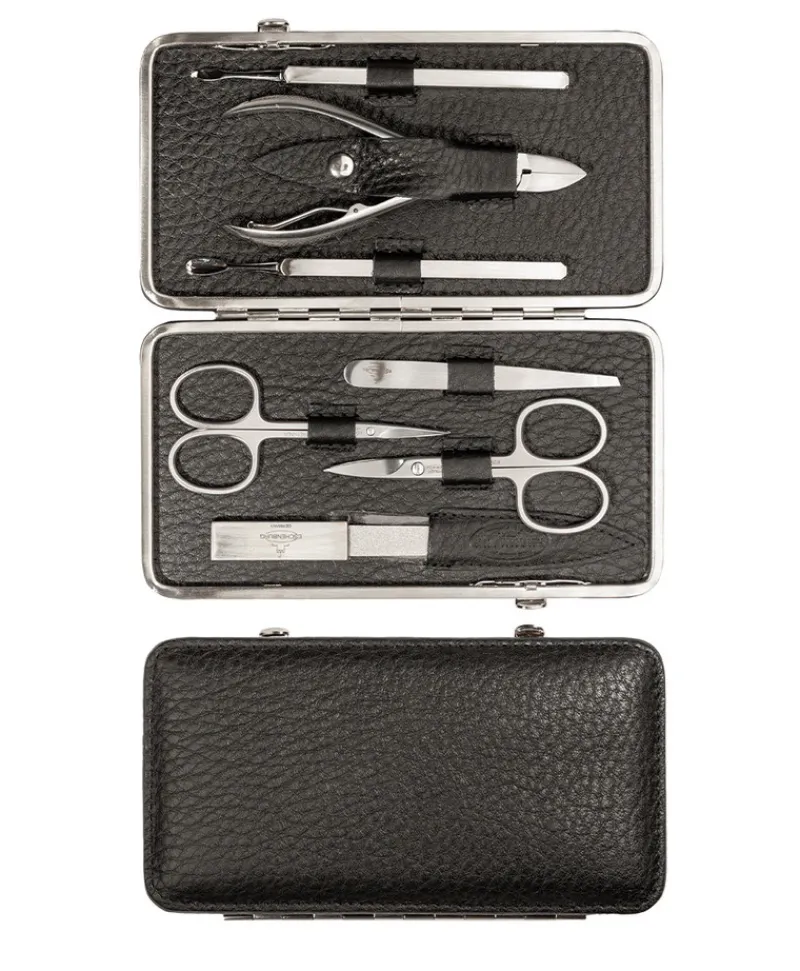 F. HAMMANN Reiseaccessoires|Maniküre Etuis|Chervo Manicure Frame L – Maniküre-Etui Chervo Kalbleder