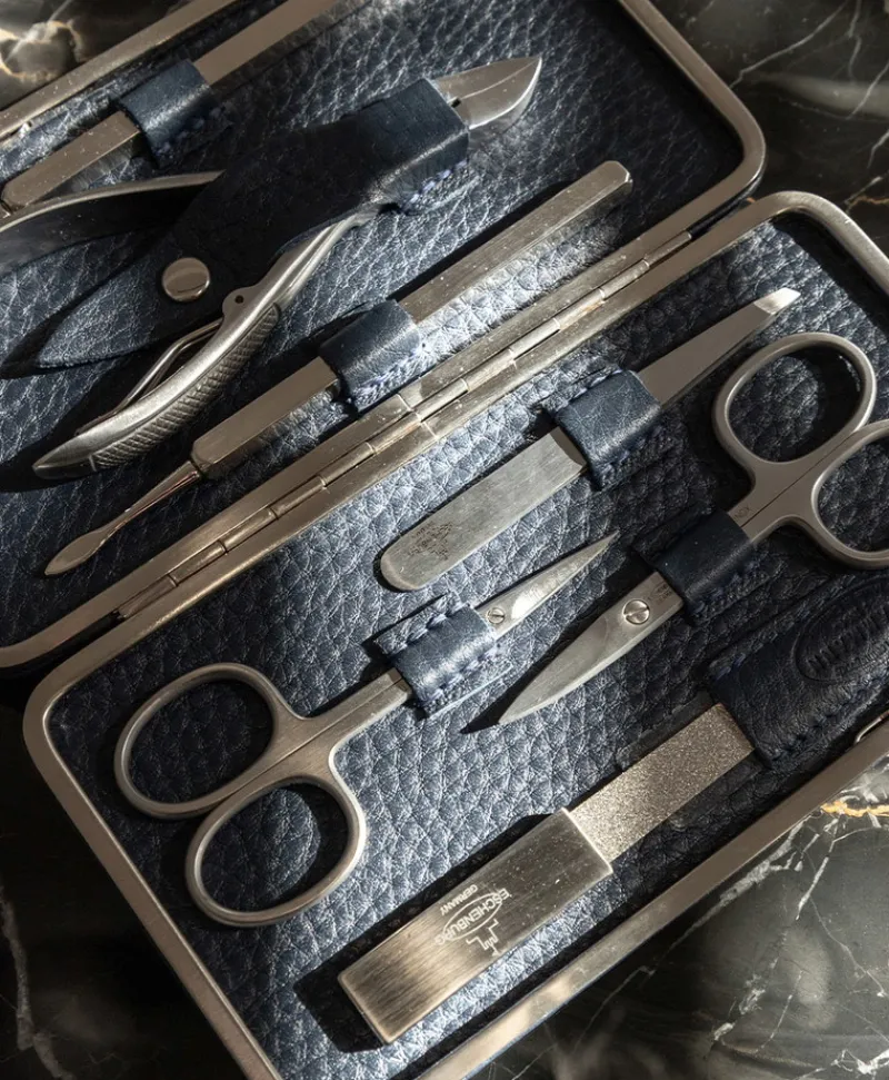 F. HAMMANN Reiseaccessoires|Maniküre Etuis|Chervo Manicure Frame L – Maniküre-Etui Chervo Kalbleder