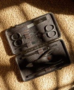 F. HAMMANN Reiseaccessoires|Maniküre Etuis|Chervo Manicure Frame L – Maniküre-Etui Chervo Kalbleder