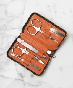 F. HAMMANN Reiseaccessoires|Maniküre Etuis|Chervo Manicure ZIP S – Maniküre-Etui Chervo Kalbleder