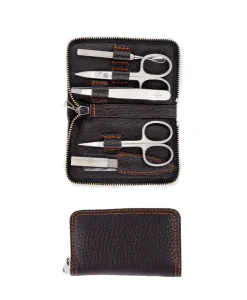 F. HAMMANN Reiseaccessoires|Maniküre Etuis|Chervo Manicure ZIP S – Maniküre-Etui Chervo Kalbleder