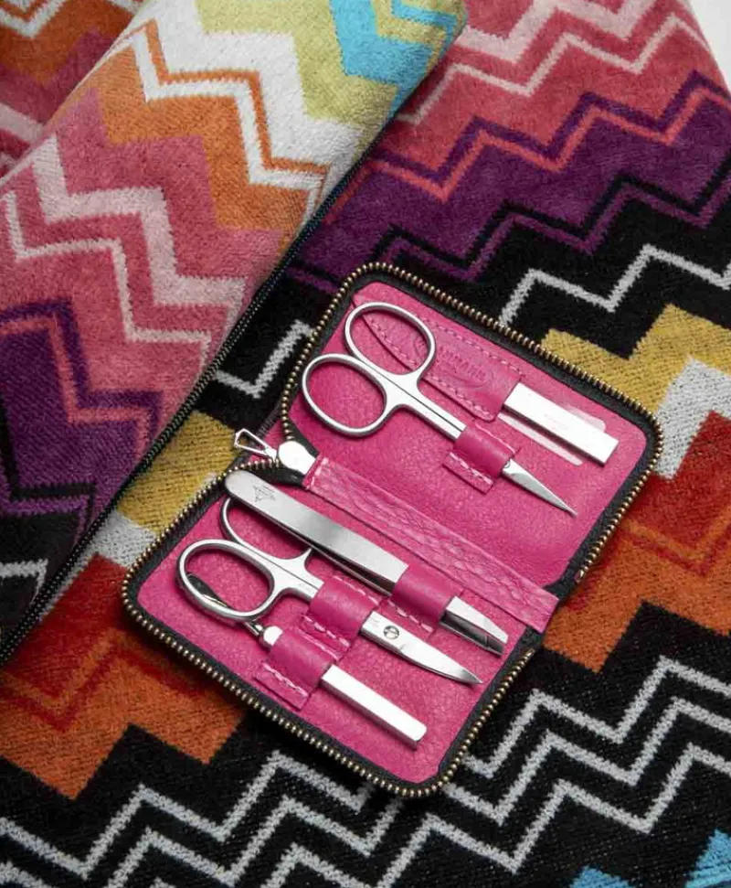 F. HAMMANN Reiseaccessoires|Maniküre Etuis|Chervo Manicure ZIP S – Maniküre-Etui Chervo Kalbleder