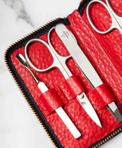 F. HAMMANN Reiseaccessoires|Maniküre Etuis|Chervo Manicure ZIP S – Maniküre-Etui Chervo Kalbleder