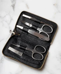 F. HAMMANN Reiseaccessoires|Maniküre Etuis|Chervo Manicure ZIP S – Maniküre-Etui Chervo Kalbleder