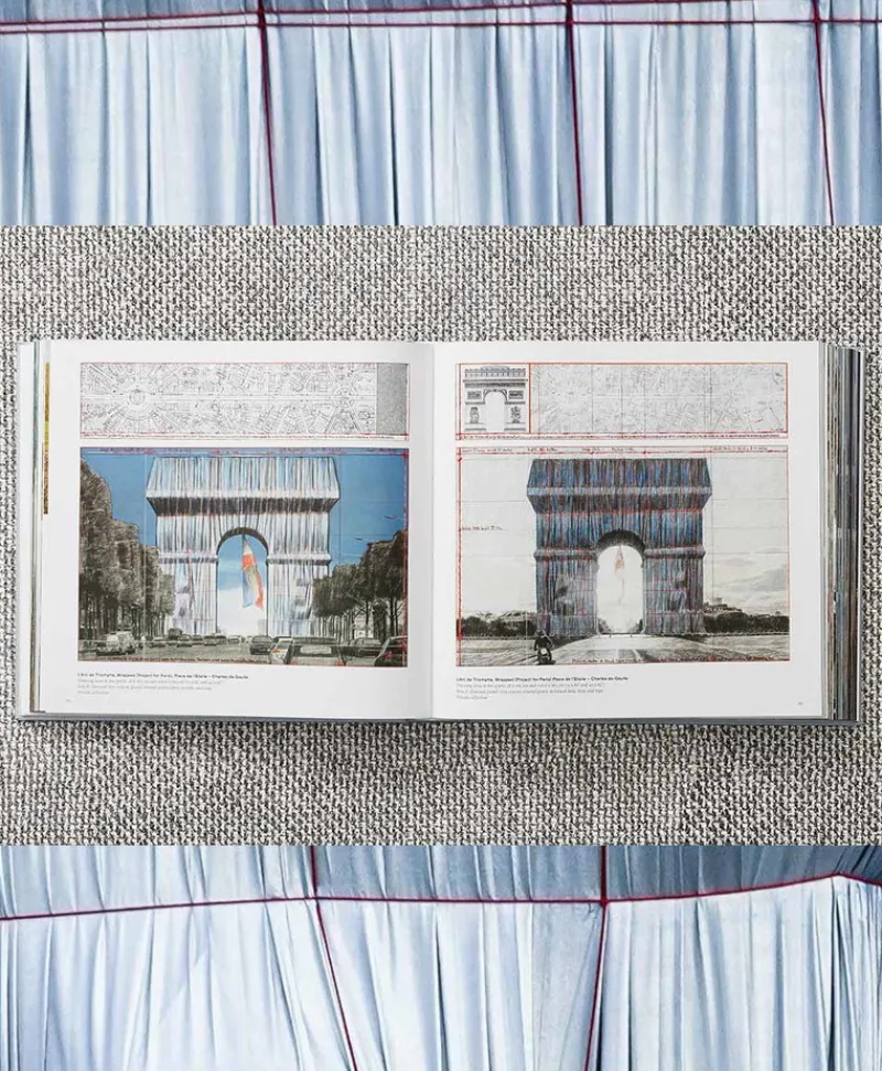 Taschen Verlag Bücher Und Bildbände|Christo and Jeanne-Claude. L'Arc de Triomphe, Wrapped, Paris