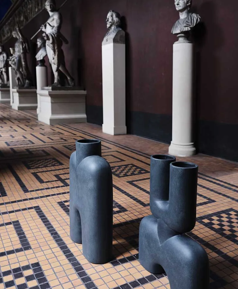 101 Copenhagen Vasen|Cobra Vase Double medio