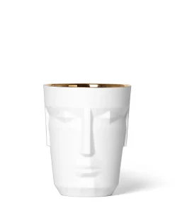 Sieger by Fu00fcrstenberg Bier-, Champagner- Und Cocktailbecher|Porzellan|Cocktailbecher Prometheus mit 24k Vergoldung