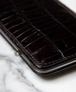 F. HAMMANN Reiseaccessoires|Maniküre Etuis|Croc Cowhide Manicure Frame L – Maniküre-Etui Kroko Kalbleder