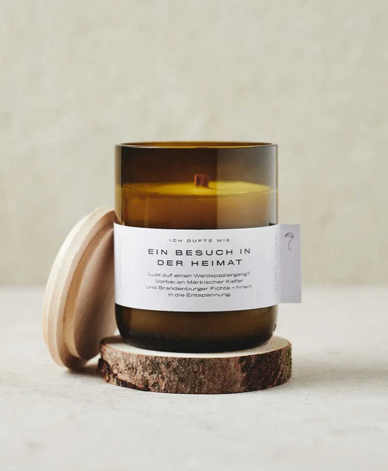 Dufte Manufaktur Duftkerzen|Duftkerze "Ein Besuch in der Heimat"