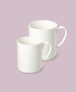 Dibbern Tassen|Kaffee Und Tee|Fine Bone China ZYLINDRISCH Becher