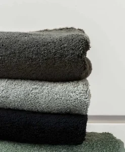 weseta Luxusfrottier Neutrale Badematten|Flauschiger Luxusbadevorleger Puro aus 100% Baumwolle