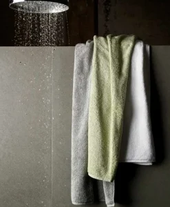 weseta Luxusfrottier Neutrale Badematten|Flauschiger Luxusbadevorleger Puro aus 100% Baumwolle