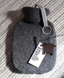 LPJ Studios Edles Handwerk|Wärmflaschen|Gestrickte Wärmflasche aus Kaschmir und Wolle