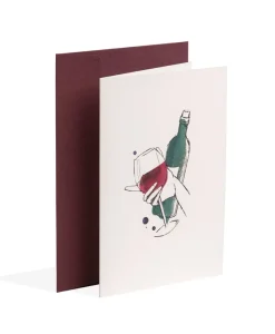 GMUND Papier Papeterie|World Of Wine|Grußkarte Illustration