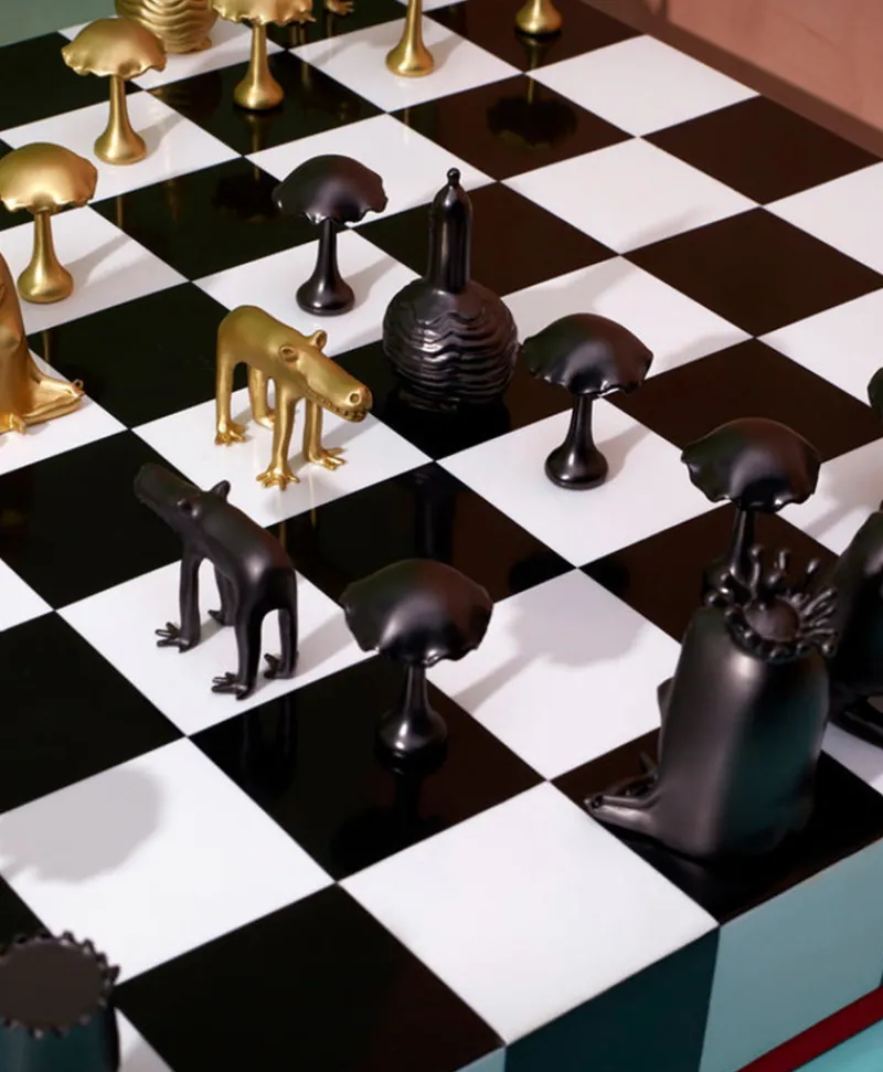 L'Objet World Of Games|Haas Schach Set