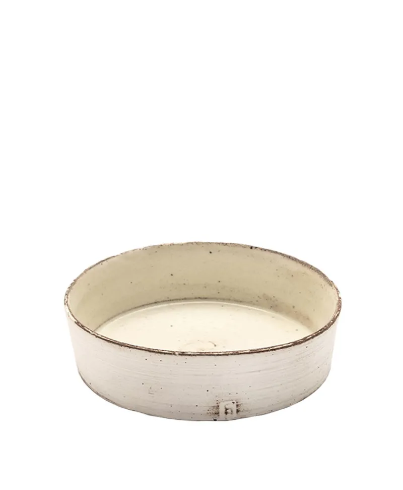 Christine Wagner Edles Handwerk|Schalen|Handgefertigte Keramik-Schale niedrig