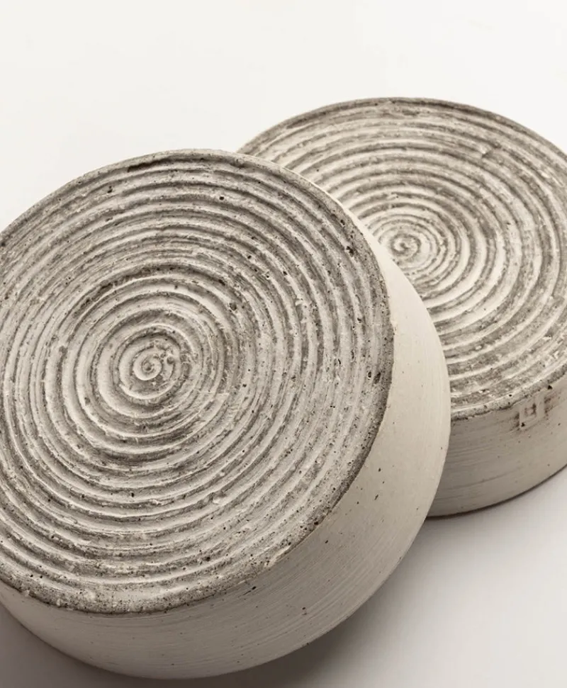 Christine Wagner Edles Handwerk|Schalen|Handgefertigte Keramik-Schale niedrig