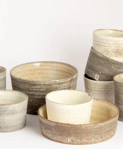 Christine Wagner Schalen|Keramik|Handgefertigte Keramik-Schale niedrig