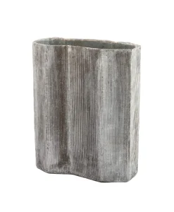 Christine Wagner Edles Handwerk|Vasen|Handgefertigte Keramik-Vase architektonisch