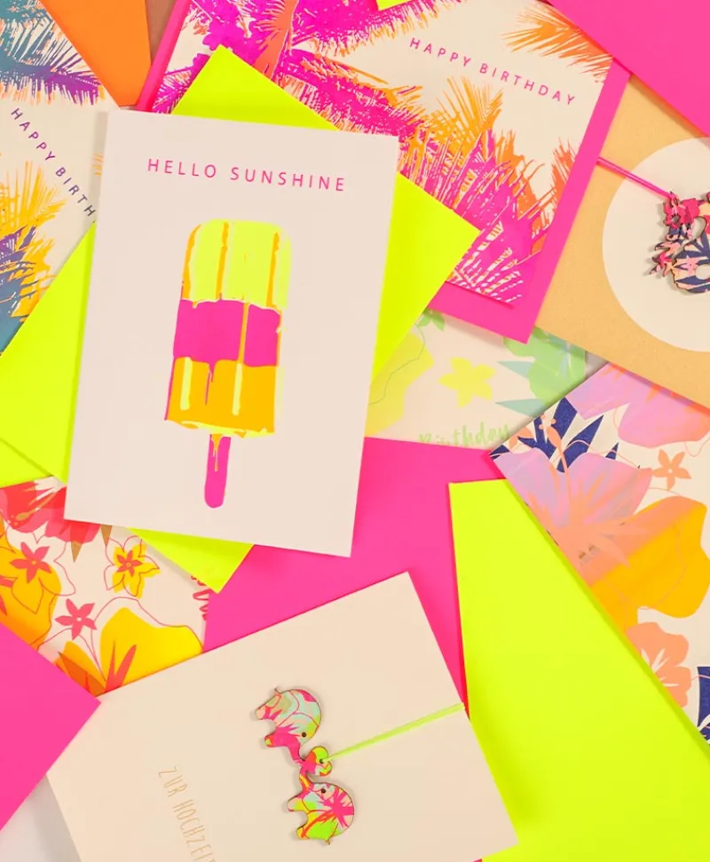 Pink Stories Papeterie|Handgefertigte Klappkarte "Zur Hochzeit"