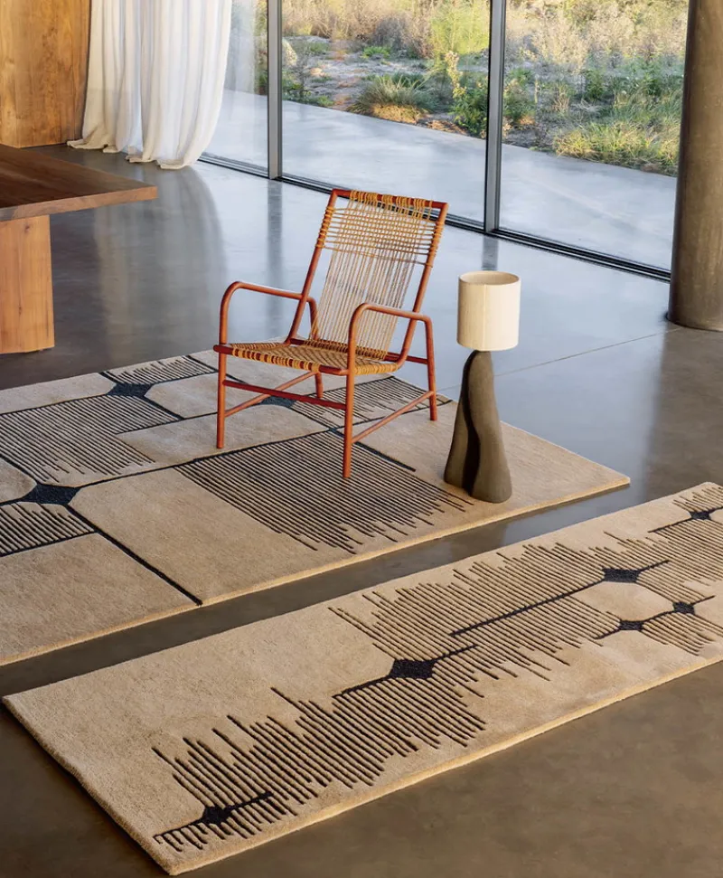 u00c9litis Teppiche|Handgetufteter Wollteppich Marcel