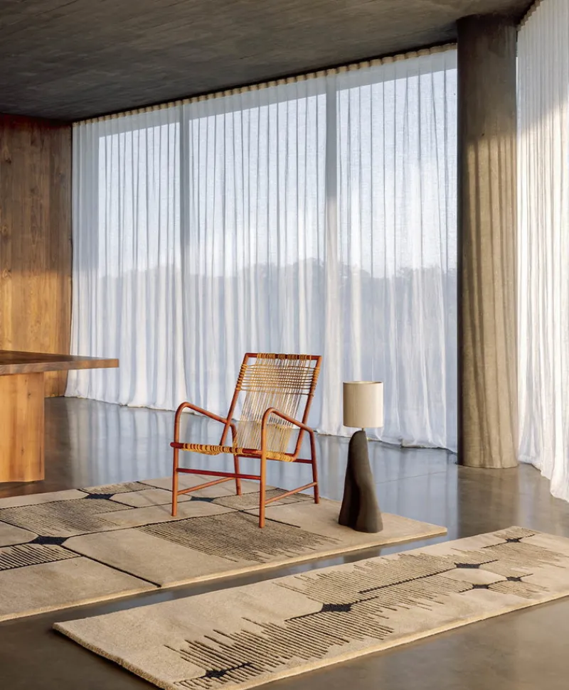 u00c9litis Teppiche|Handgetufteter Wollteppich Marcel