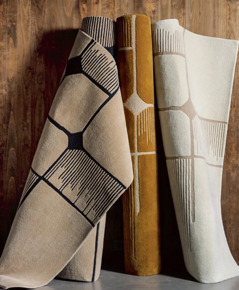 u00c9litis Teppiche|Handgetufteter Wollteppich Marcel