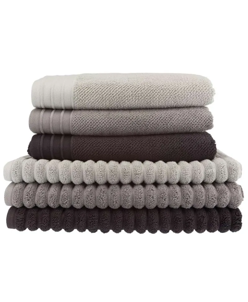 Bemboka Neutrale Badematten|Hochwertige Jacquard-Badematte