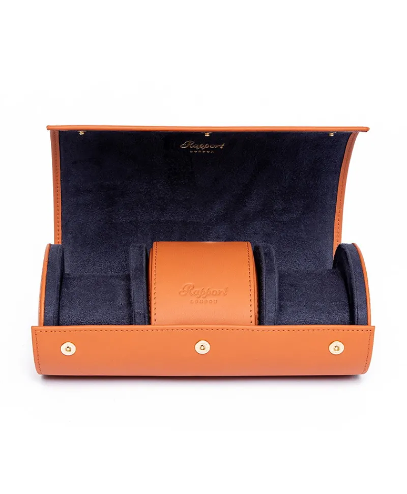 Rapport London Reiseaccessoires|Schmuckaufbewahrung|Hyde Park Three Watch Roll