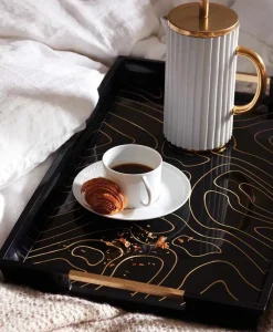 L'Objet Kaffee Und Tee|Küchenutensilien|Ionic French Press aus Porzellan