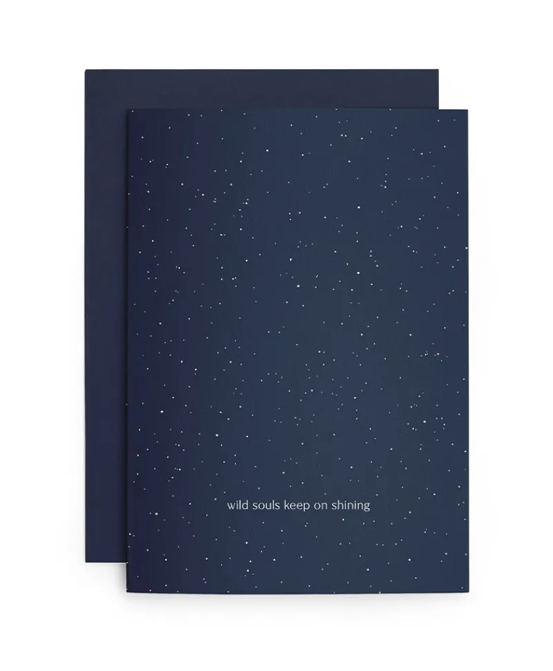 heartfelt paper & co Papeterie|Klappkarte Abschied "Keep On Shining"