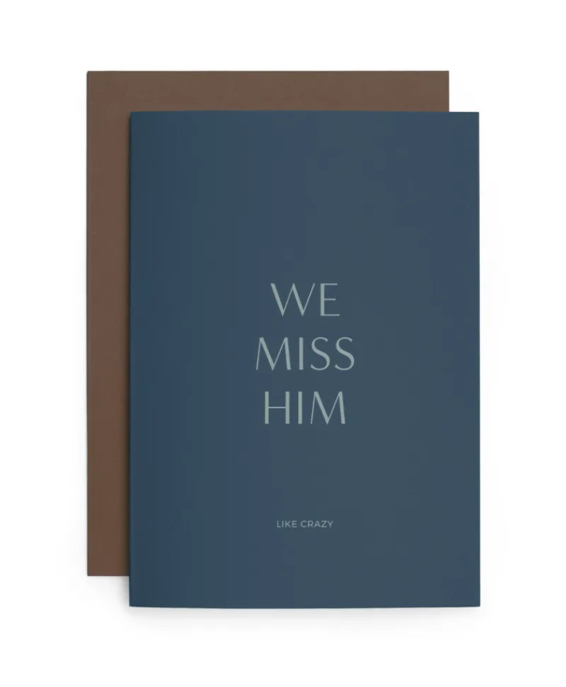 heartfelt paper & co Papeterie|Klappkarte Abschied "We Miss Her/Him"