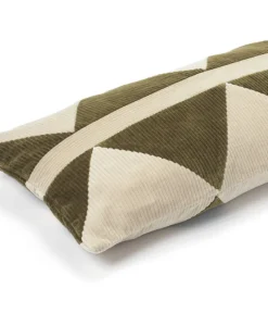 u00c9litis Kissen|Kord-Patchwork Kissen Minos