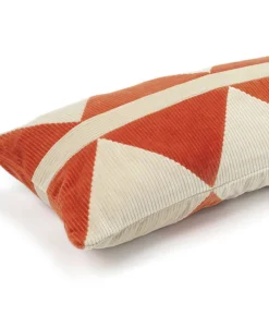 u00c9litis Kissen|Kord-Patchwork Kissen Minos