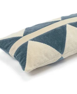 u00c9litis Kissen|Kord-Patchwork Kissen Minos