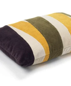 u00c9litis Kissen|Kord-Patchwork Kissen Naïs