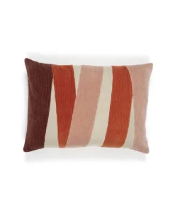 u00c9litis Kissen|Kord-Patchwork Kissen Naïs