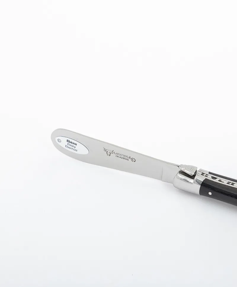 Laguiole en Aubrac Edles Handwerk|Messer|Käseset Ebenholz