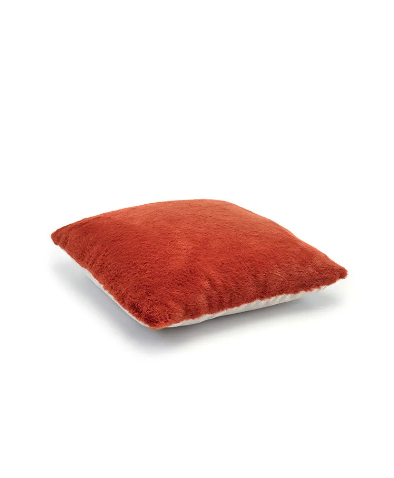u00c9litis Kissen|Kunstfell-Kissen Winter