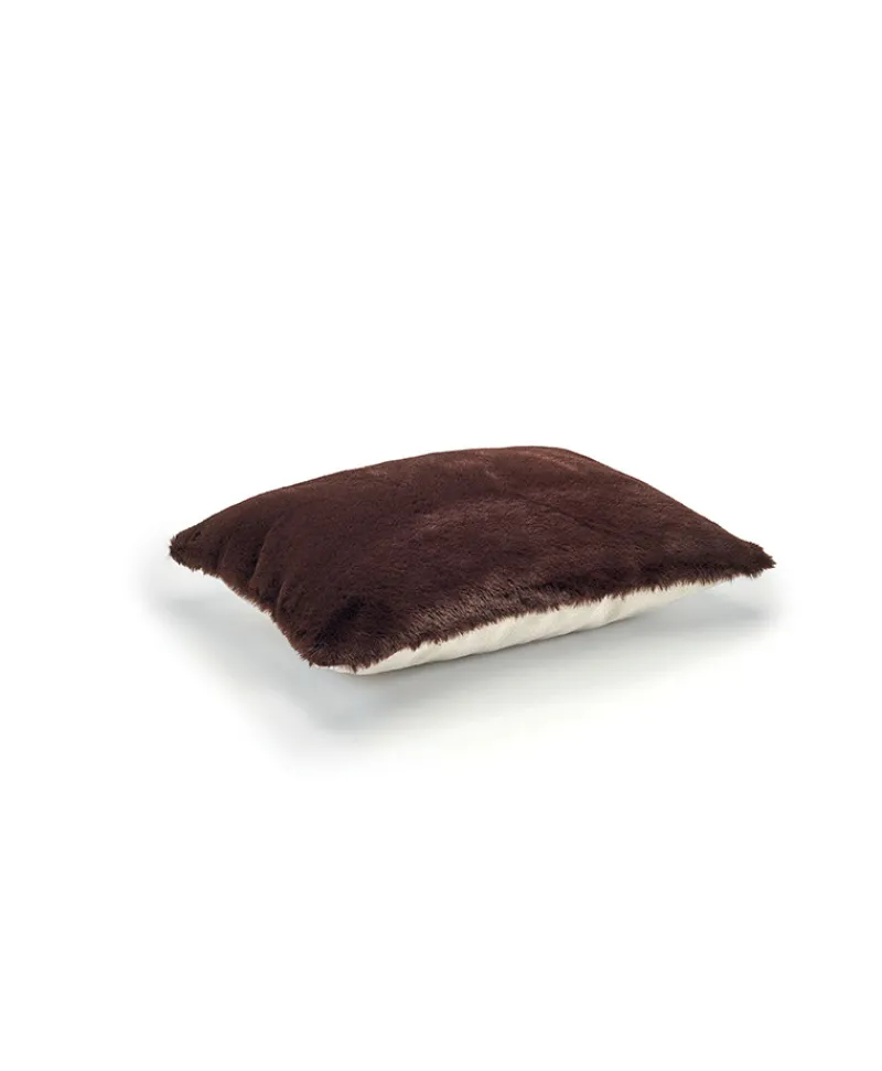 u00c9litis Kissen|Kunstfell-Kissen Winter