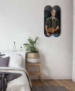 THE SKATEROOM Kunst Und Skulpturen|Kunstobjekt x Albert Oehlen