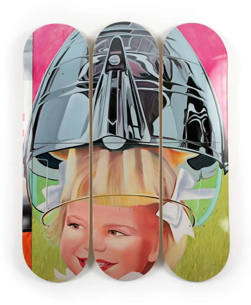 THE SKATEROOM Kunst Und Skulpturen|Kunstobjekt x James Rosenquist