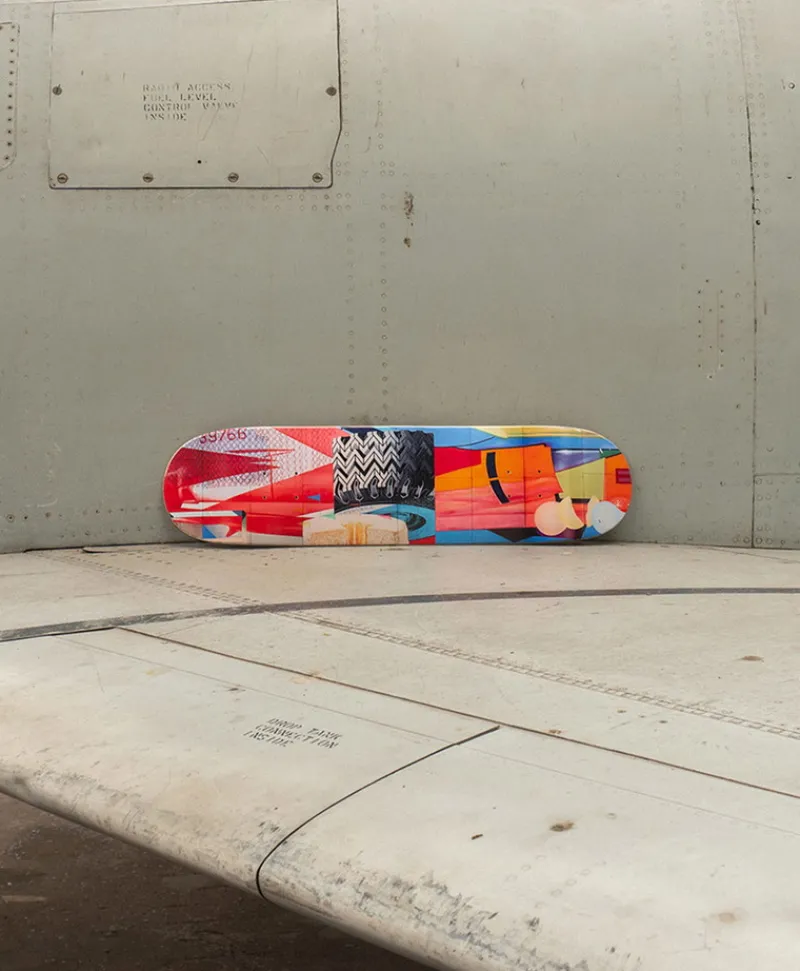 THE SKATEROOM Kunst Und Skulpturen|Kunstobjekt x James Rosenquist